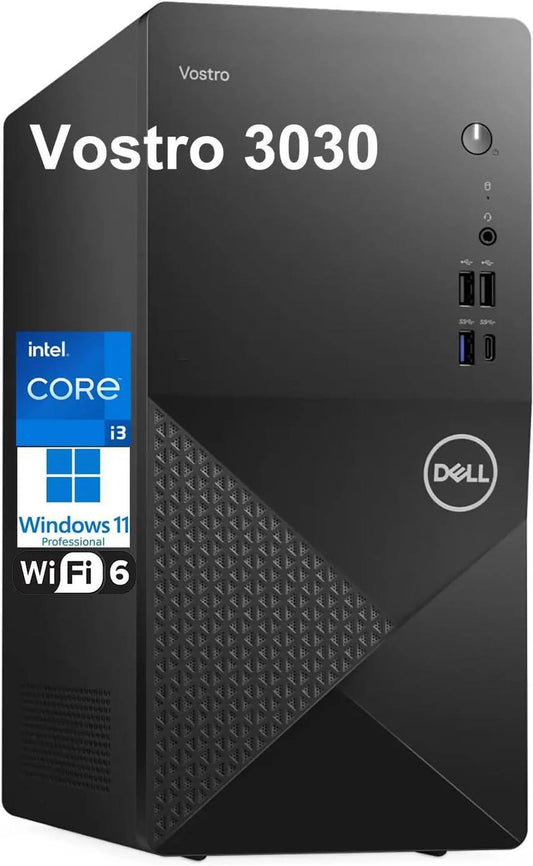 Dell Vostro 3030 Desktop, Intel Core i3-14100, 8GB DDR5, 1TB SSD, New