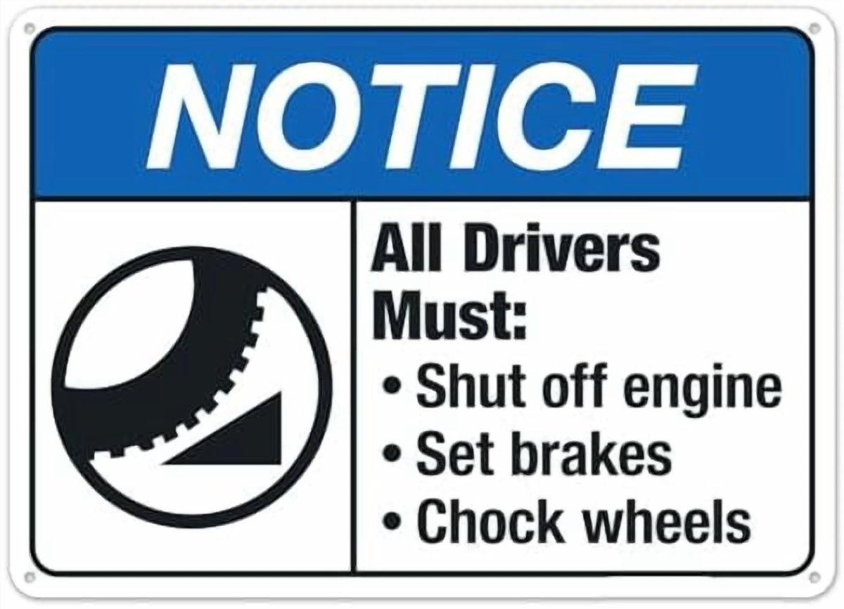Forklift Area Look Both Ways Follow Pedestrian Walkways Sign, ANSI Caution Sign Facility Signs, Traffic Signs Metal Sign NO.28594 Metal Tin Sign 8x12 Inch