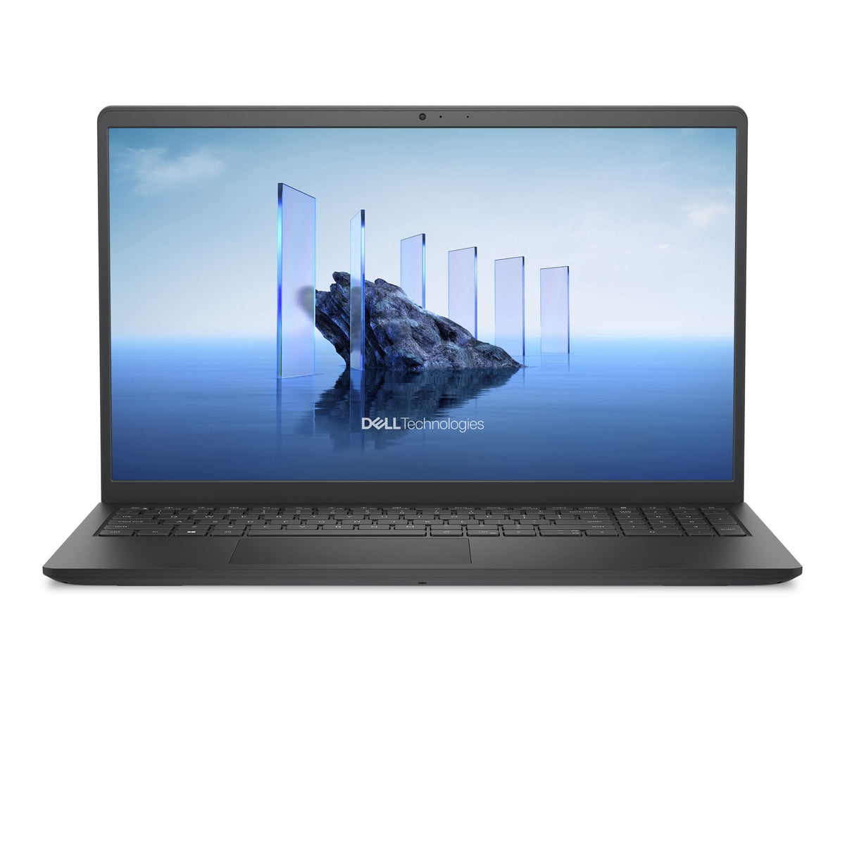Dell DC15255 15.6-inch FHD Touchscreen Laptop, AMD Ryzen 5-130U, 8GB RAM, 512GB SSD, Carbon Black