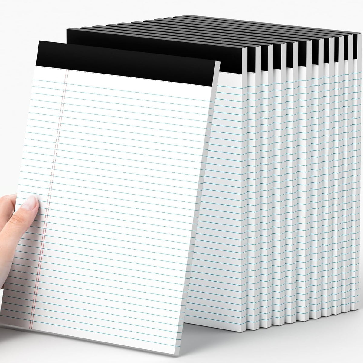 Maxxmarket Legal Writing Pads, 8.5 x 11 College Ruled Notepads, 30 Sheets per Pad, 2 pack