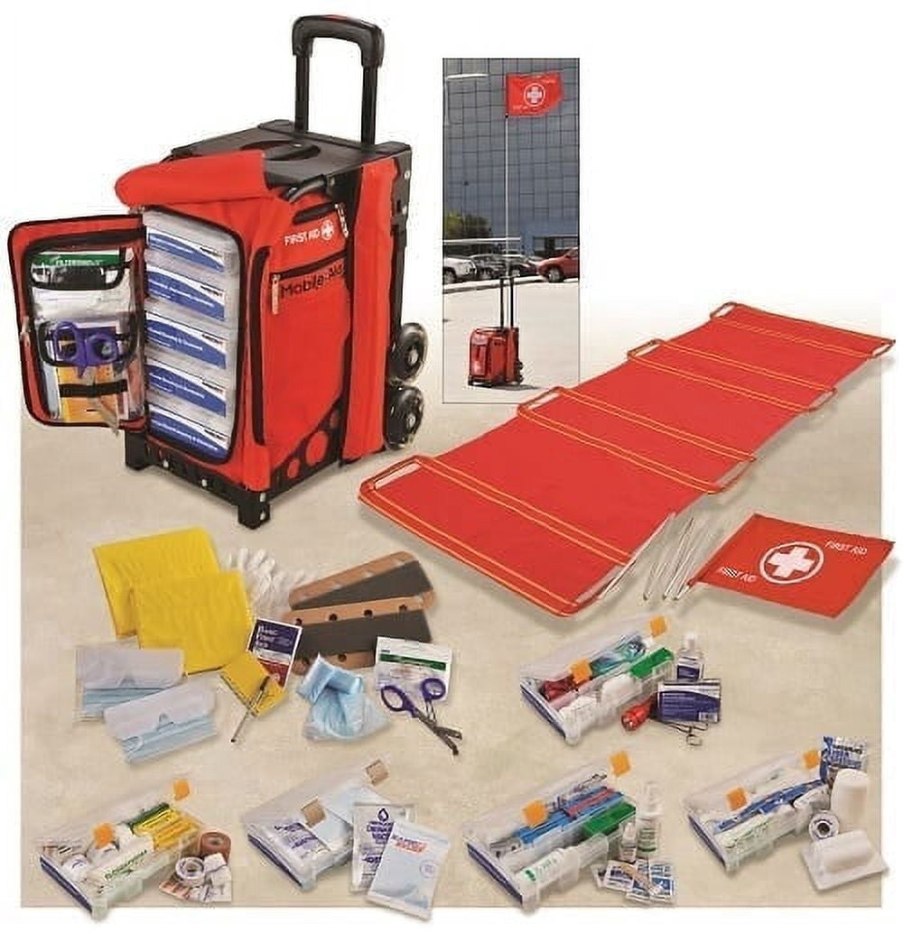 MobileAid® Easy-Roll Trauma First Aid Station