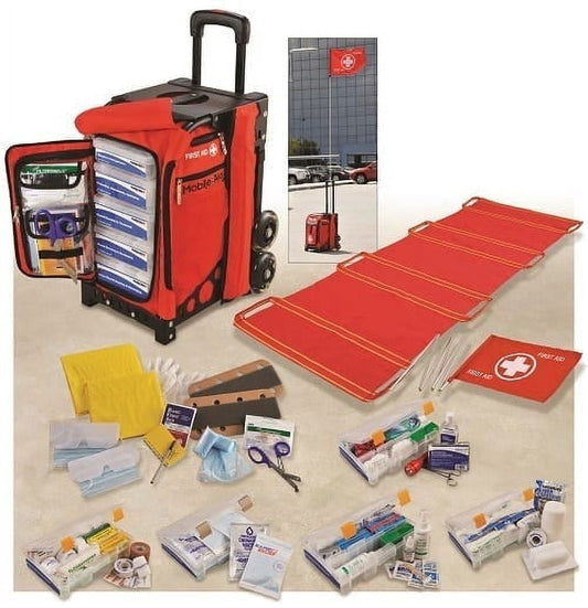 MobileAid® Easy-Roll Trauma First Aid Station