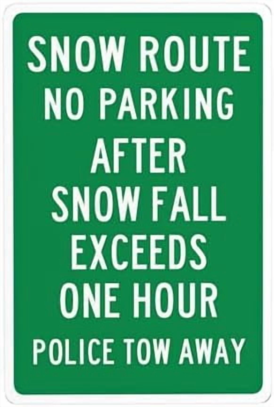 No Parking Fire Lane Authorized Personnel Only Metal Warning Signs, Cautions Tin Sign, Posted Signs for Street Business Wall Decor 8 x 12 Inch