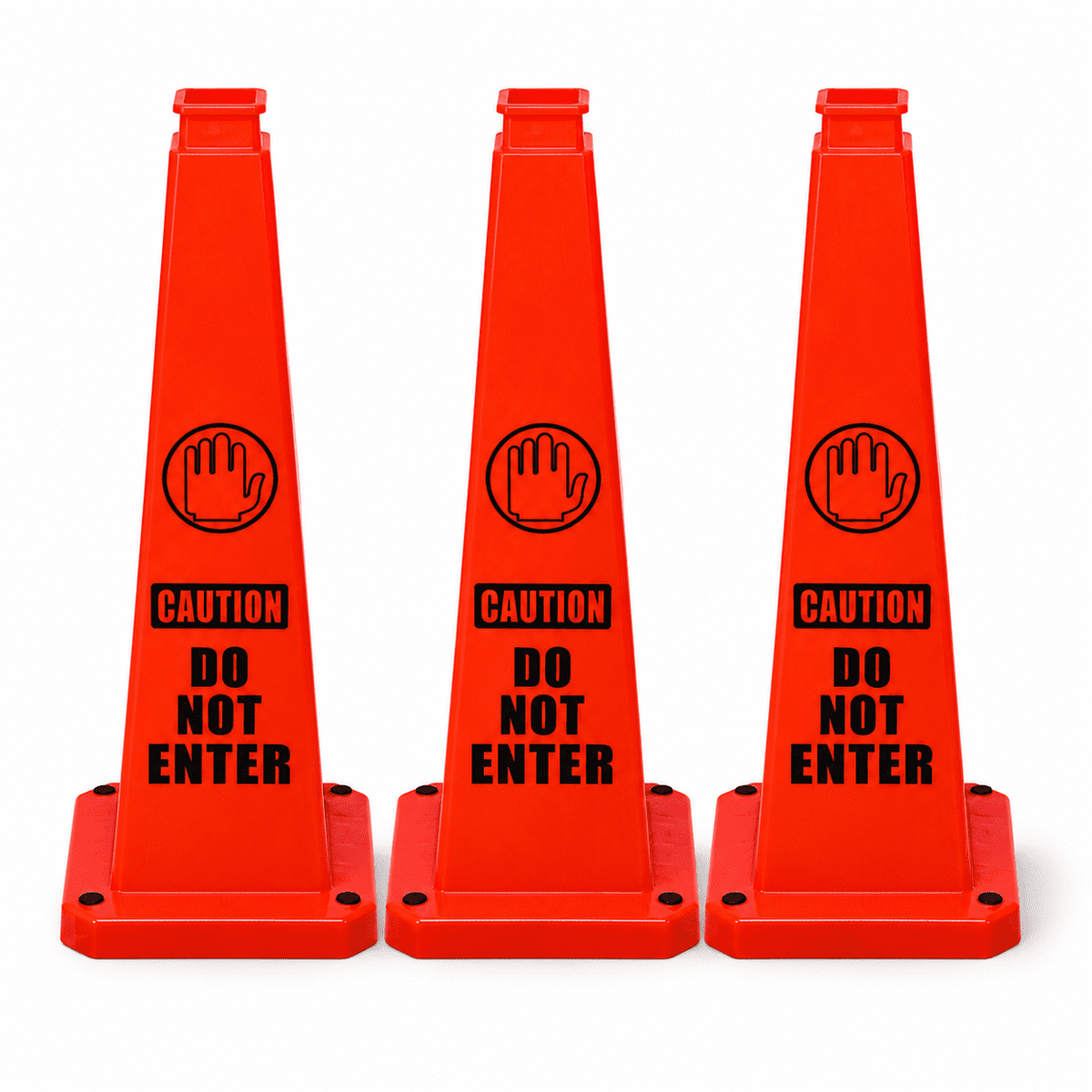 Caution Wet Floor Cones 6 Pack – 28inch Bright Yellow Traffic Safety Cones, Floor Cone Yellow Caution Cones,Stackable Bright Yellow Caution Wet Floor Safety Cones for Warehouse, Retail, Jobsite
