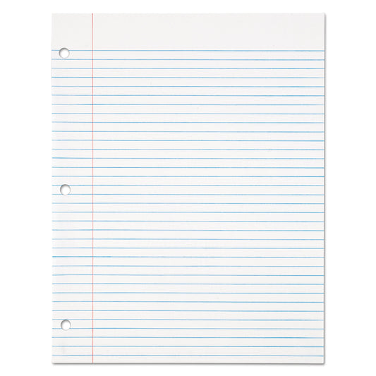 Oxford Filler Paper, 8-1/2 x 11, College Rule, White, 500 Sheets