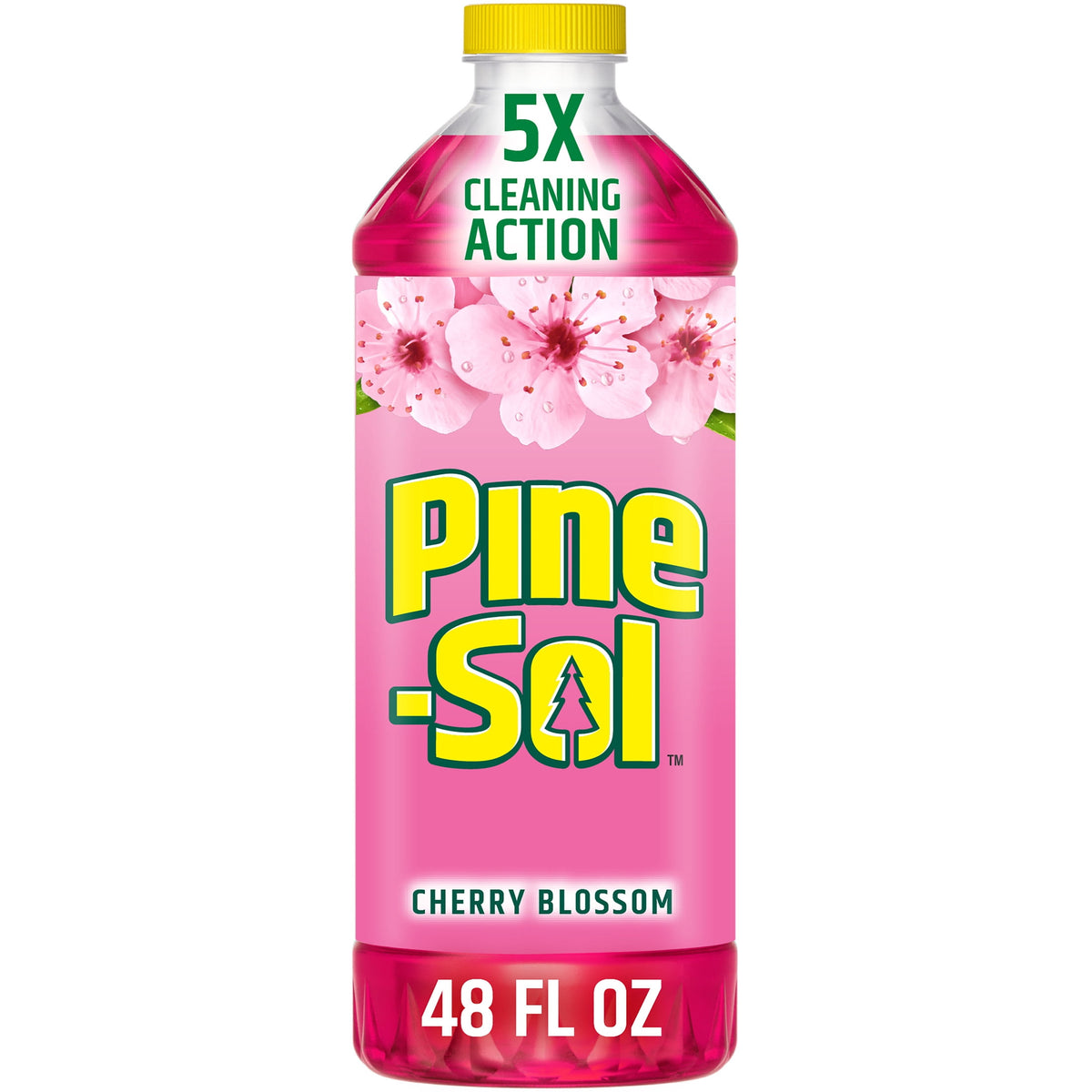 Pine-Sol Multi-Surface Cleaner, Cherry Blossom, 48 Fluid Ounces