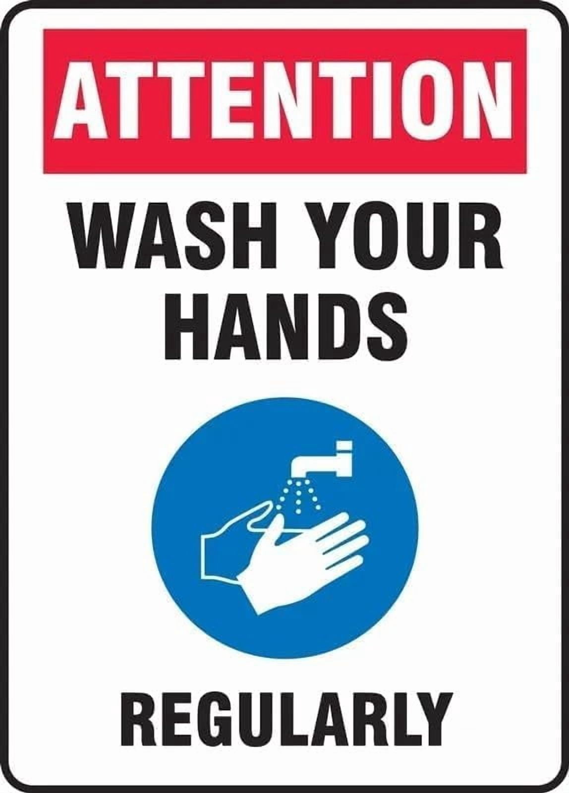 Safety Shower and Eyewash Station Safety Sign, First Aid Plaque for Work Areas, Emergency Equipment Location Sign, 8x12 Inch