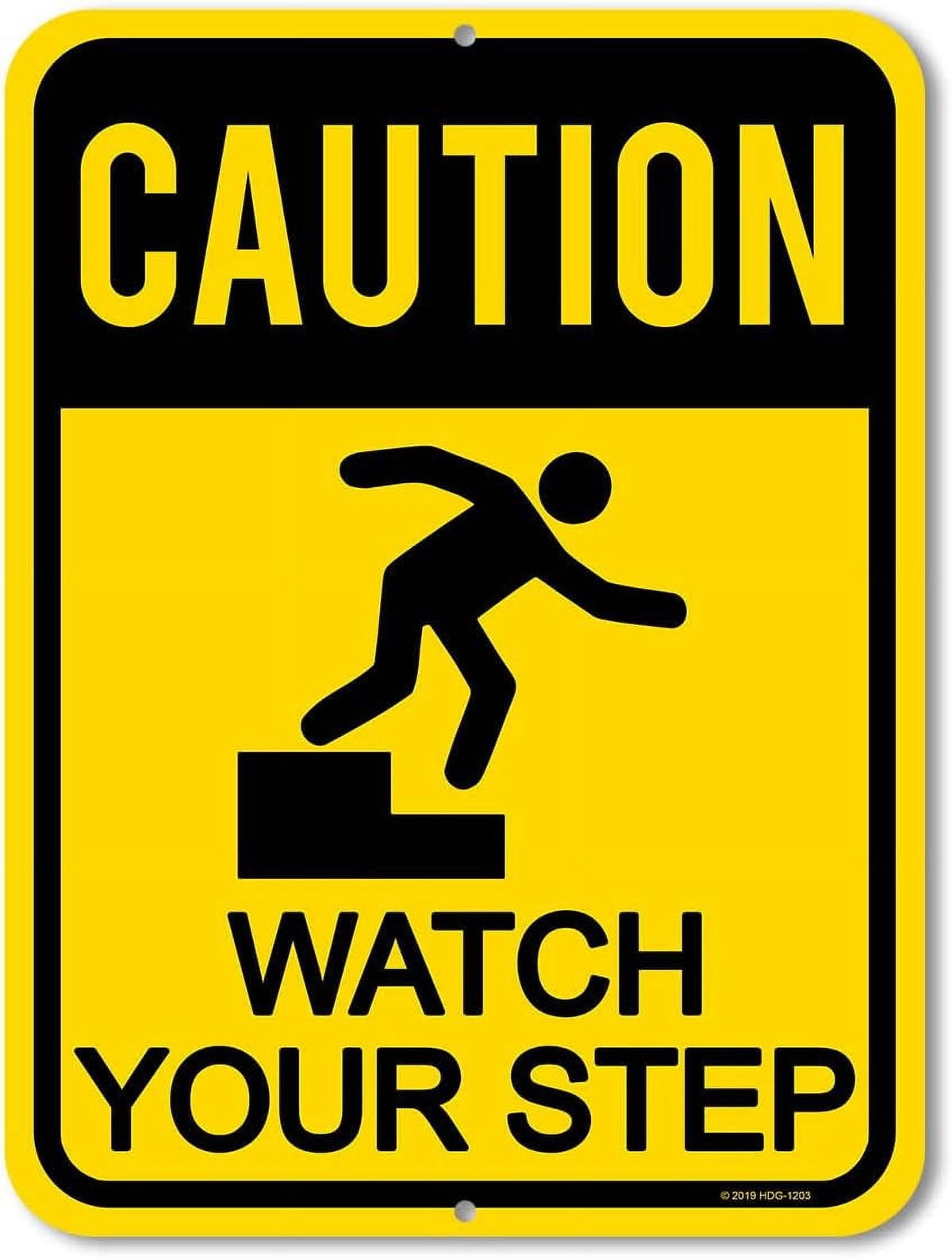 Caution Watch for Forklift Traffic,Aluminum Traffic Sign Safety Tin Sign Road Safety Sign For Workplace 8"x12" Inch Funny Home Club bar Wall Art Decoration Retro Metal Tin Signs