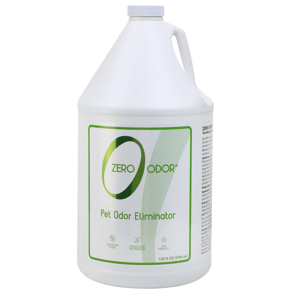 Zero Odor Molecular Odor Eliminator Spray Multi-Purpose Air & Surface Deodorizer Smell Remover 16 oz