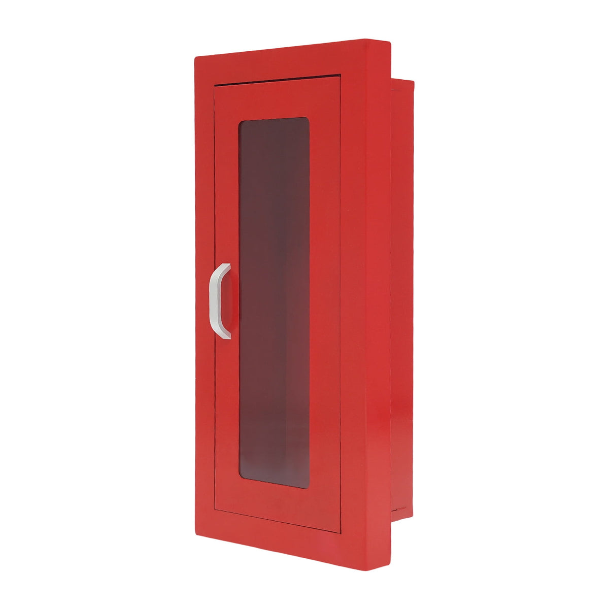 Commercial Fire Extinguisher Cabinet Semi Recessed Extinguisher Wall Cabinet for Home&Commercial Use