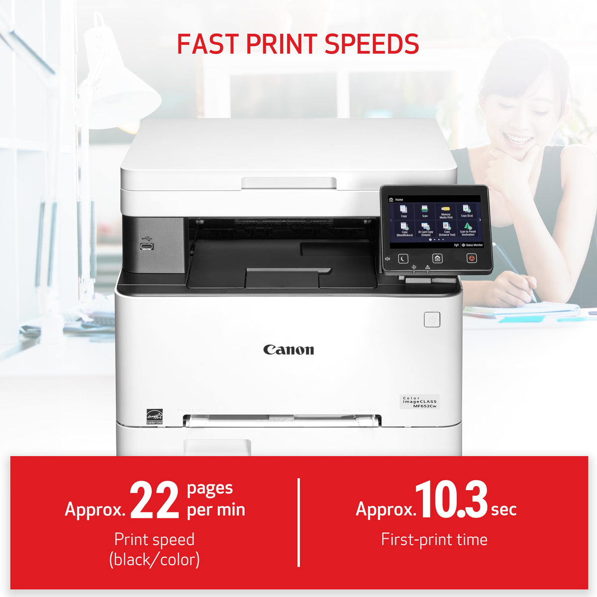Canon imageCLASS MF652Cw Multifunction Wireless Color Laser Printer