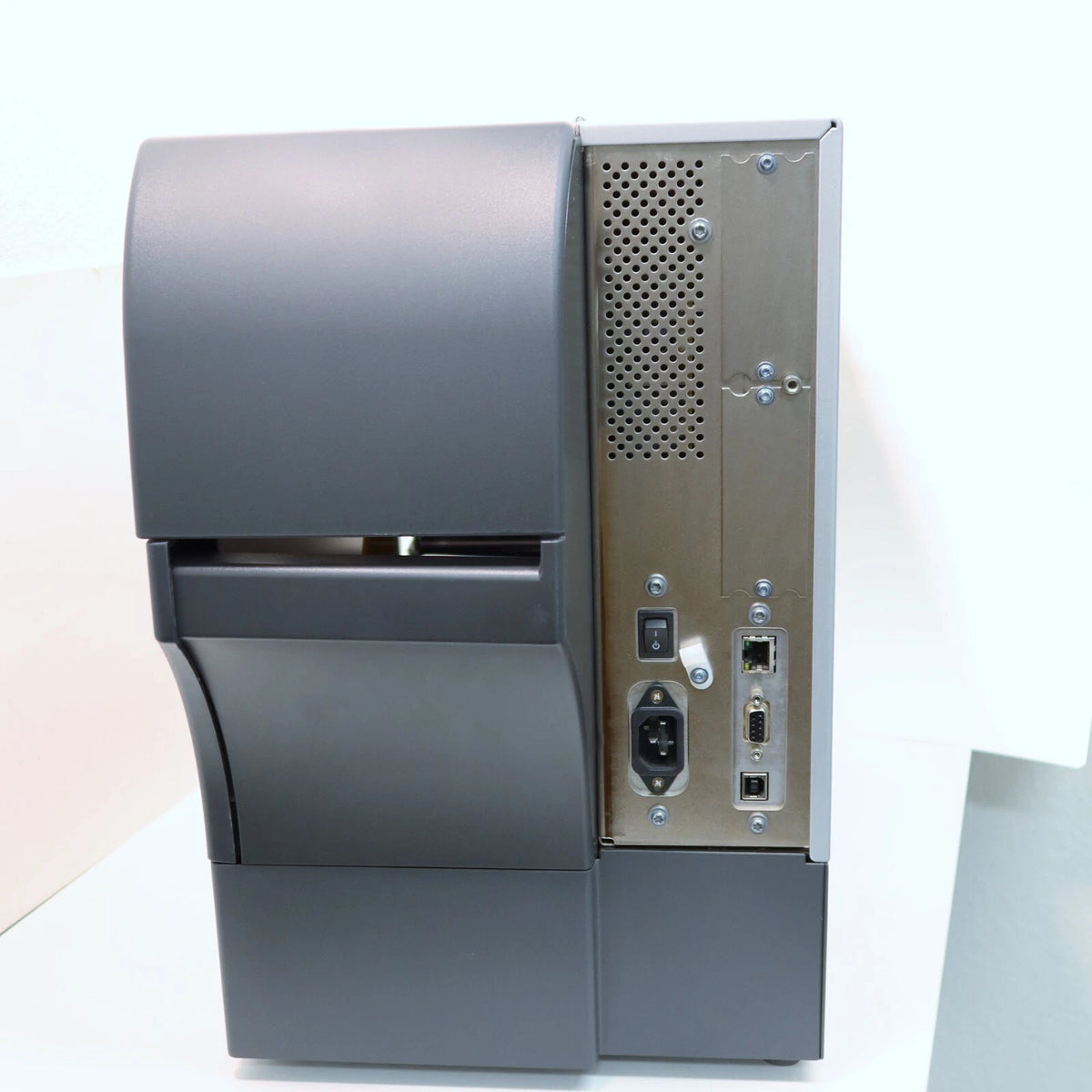 Restored Zebra ZT411 Industrial Thermal Transfer / Direct Thermal Label Printer – 300 DPI, 4-inch Print Width, USB, Serial, Ethernet, Bluetooth, Peeler & Full Rewind – ZT41143-T410000Z (Refurbished)
