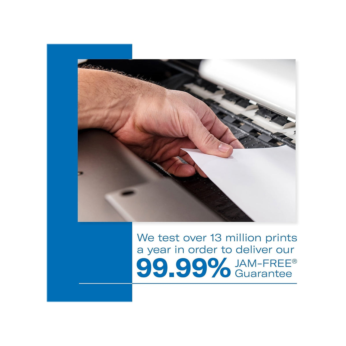 Hammermill Copy Plus Paper, 8.5" x 11", 20 lb, White, 5000 Sheets, 40 Count