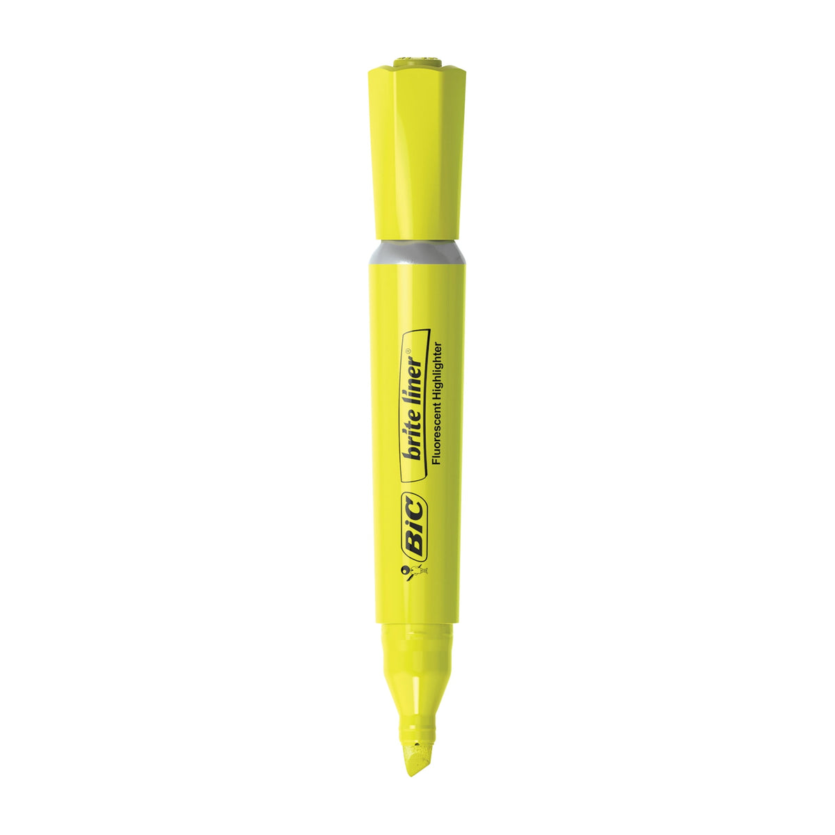 BIC Brite Liner XL Highlighter, Chisel Point, Back to School, Assorted Colors, 4-Count