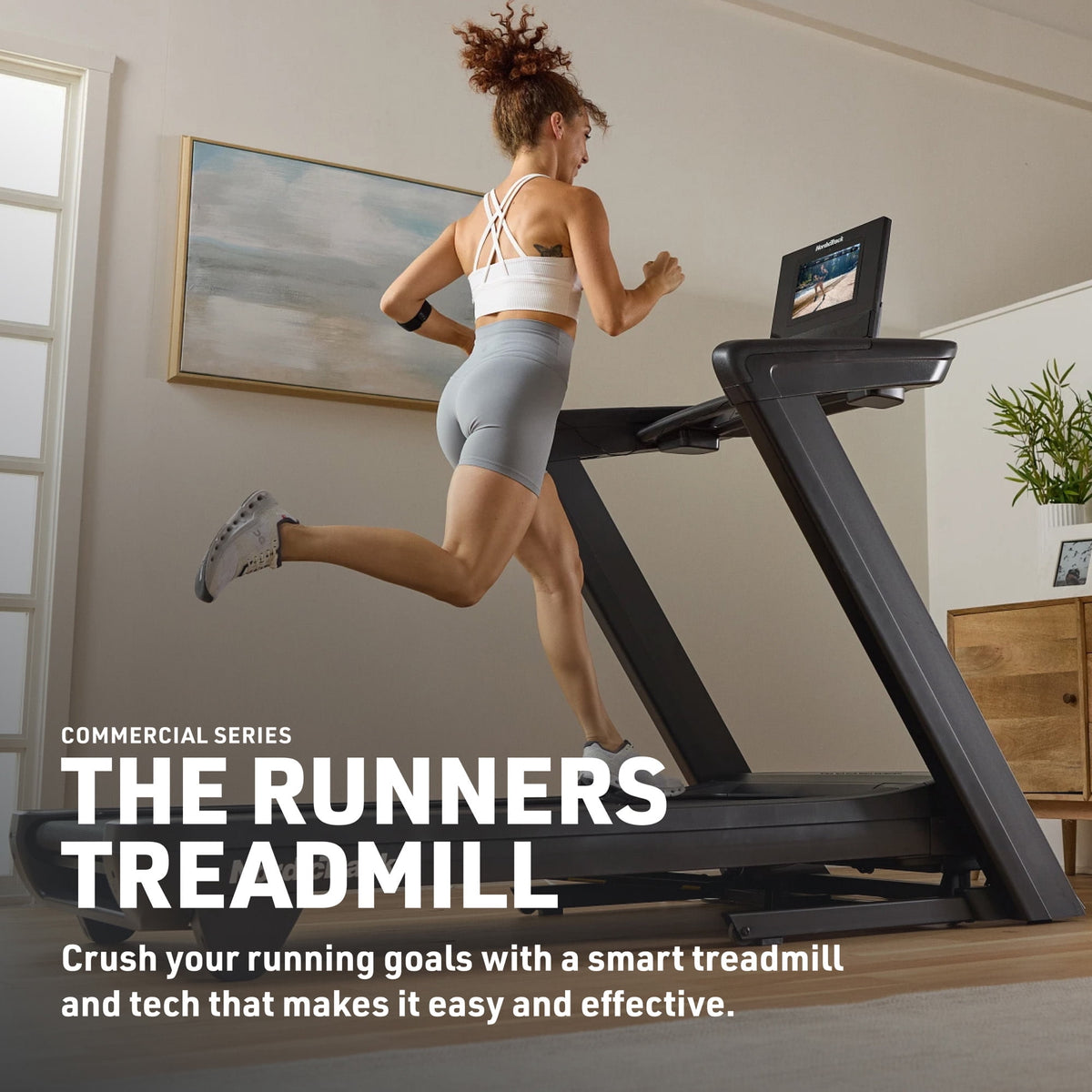 NordicTrack Commercial 1250: Folding Treadmill with Incline & Decline, 10" Smart HD Touchscreen, Bluetooth, Premium Features, iFIT Membership Required for Interactive Workouts, Streaming & More
