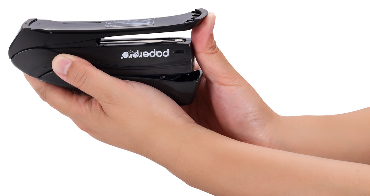 Bostitch Inspire Spring-Powered Desktop Stapler, 20 Sheet Capacity, Reduced Effort