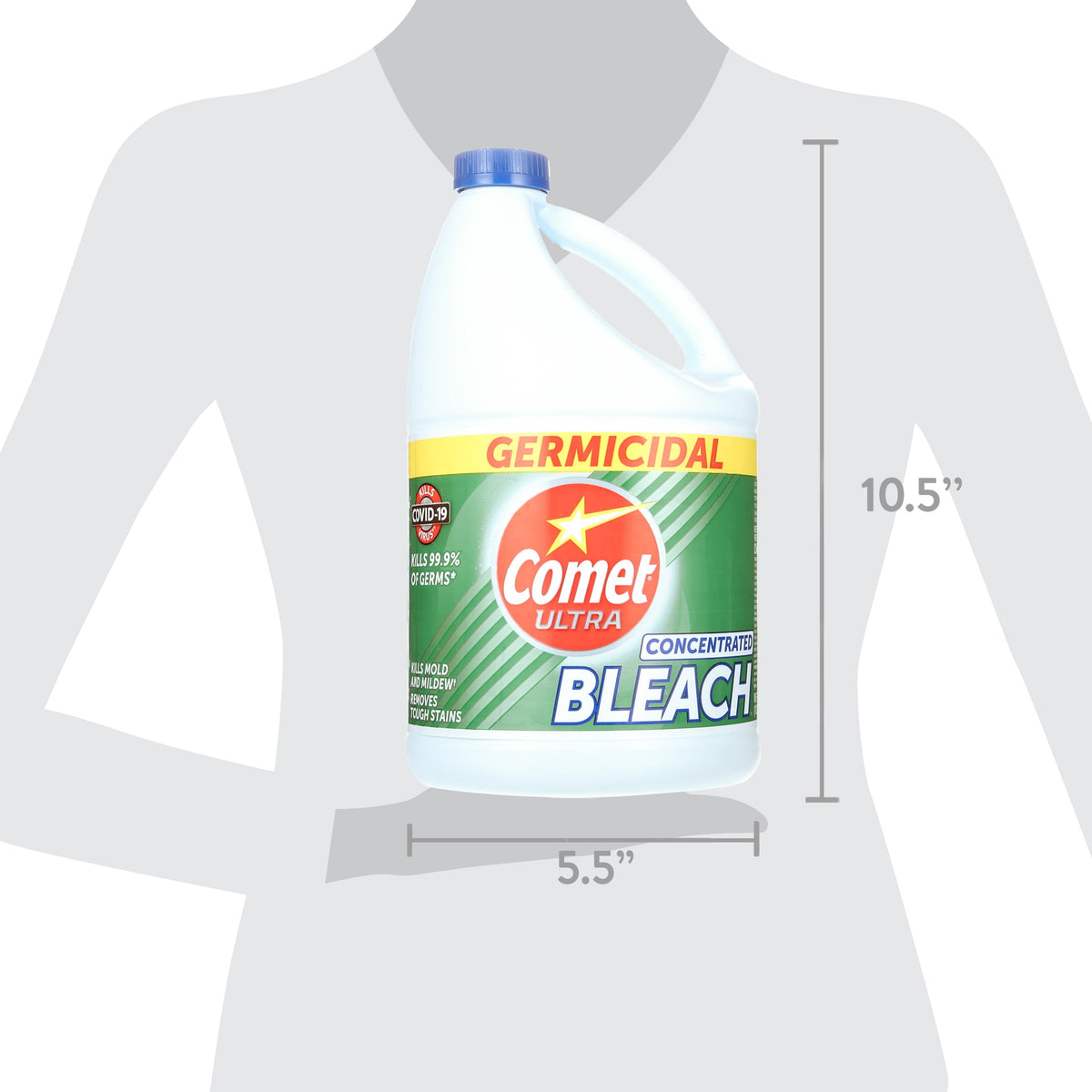Comet Germicidal Bleach 121 oz Unscented