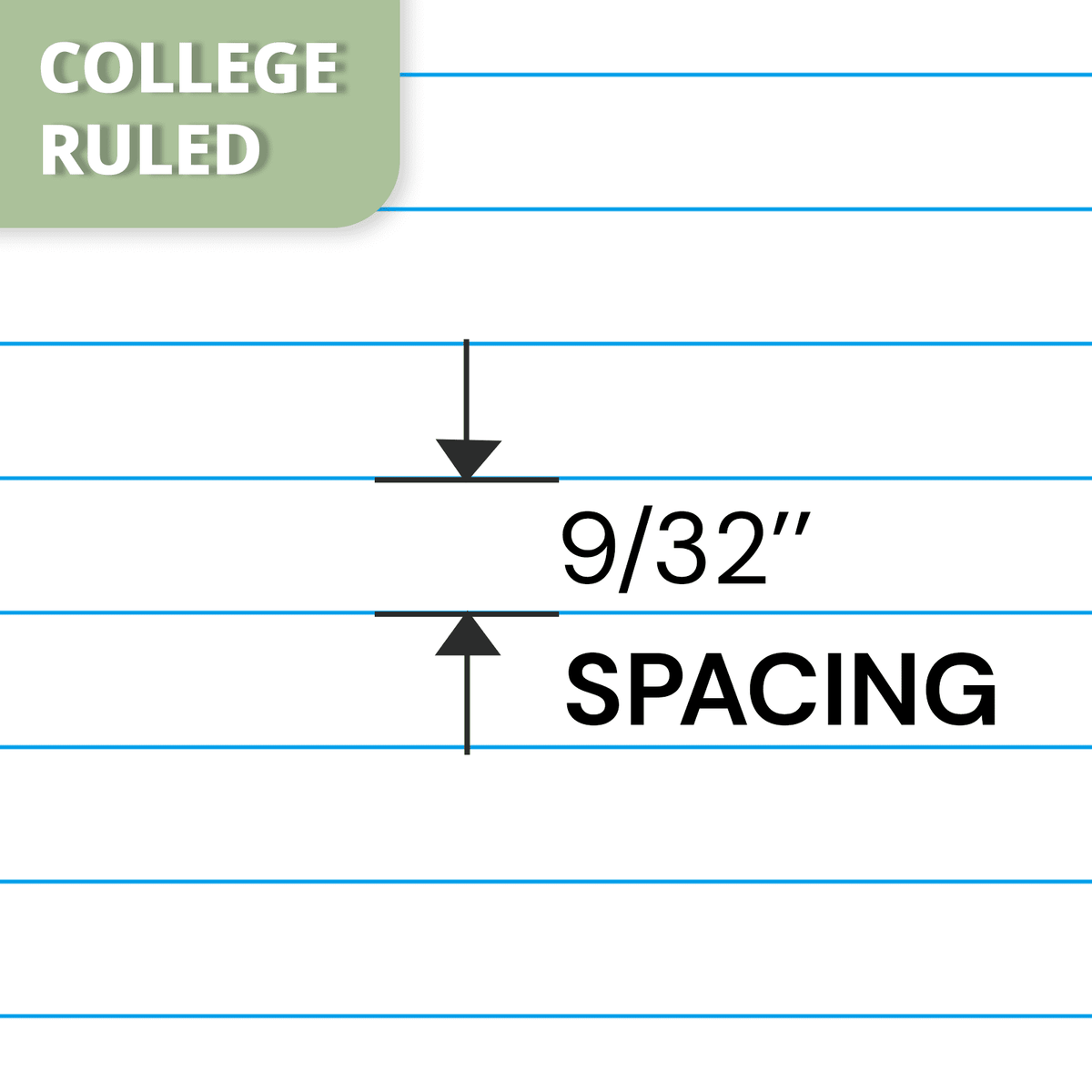 ONAVIA Spiral Notebook, College Ruled, 1 Subject Notebook Bulk, 5 Pack, 8" x 10.5", Durable Cardboard Back with 3 Hole Punched Paper for&nbsp;Classroom and Office, 70 Sheets, Black