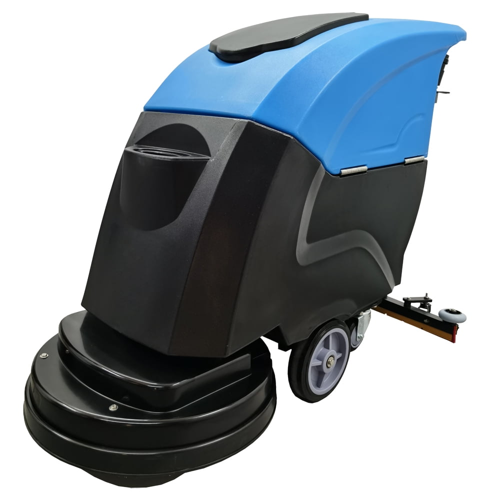 Commercial Auto Floor Scrubber Machine 20" Brush 160RPM Brush Speed 23.5 Gallons of Dual Tanks 110V