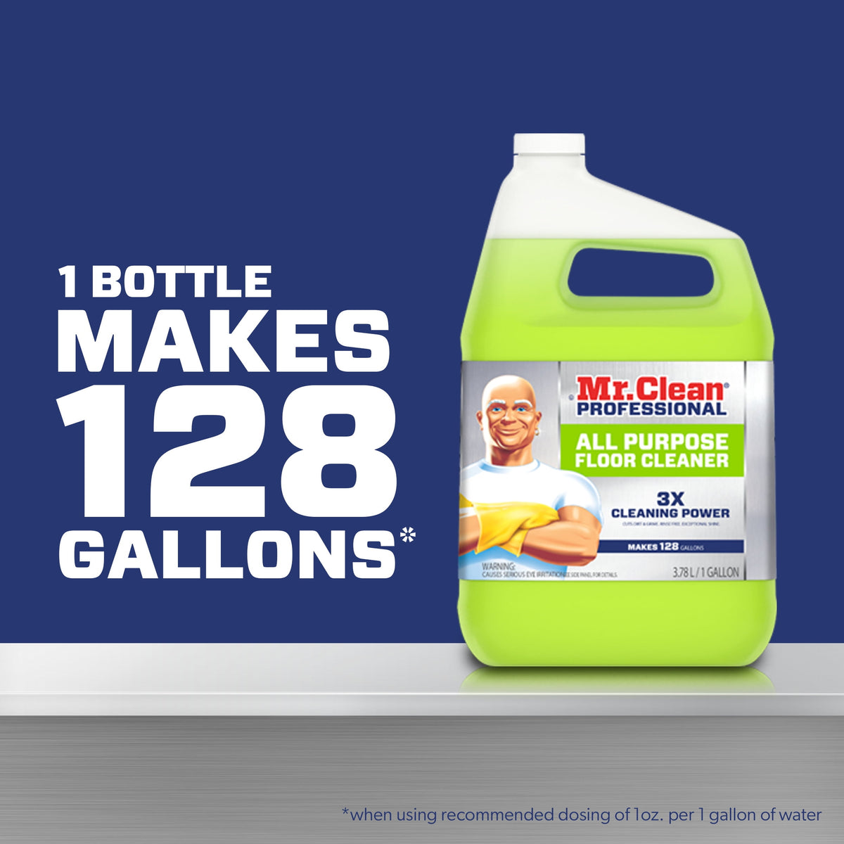 Mr. Clean Professional All Purpose Floor Cleaner, 1 Gallon