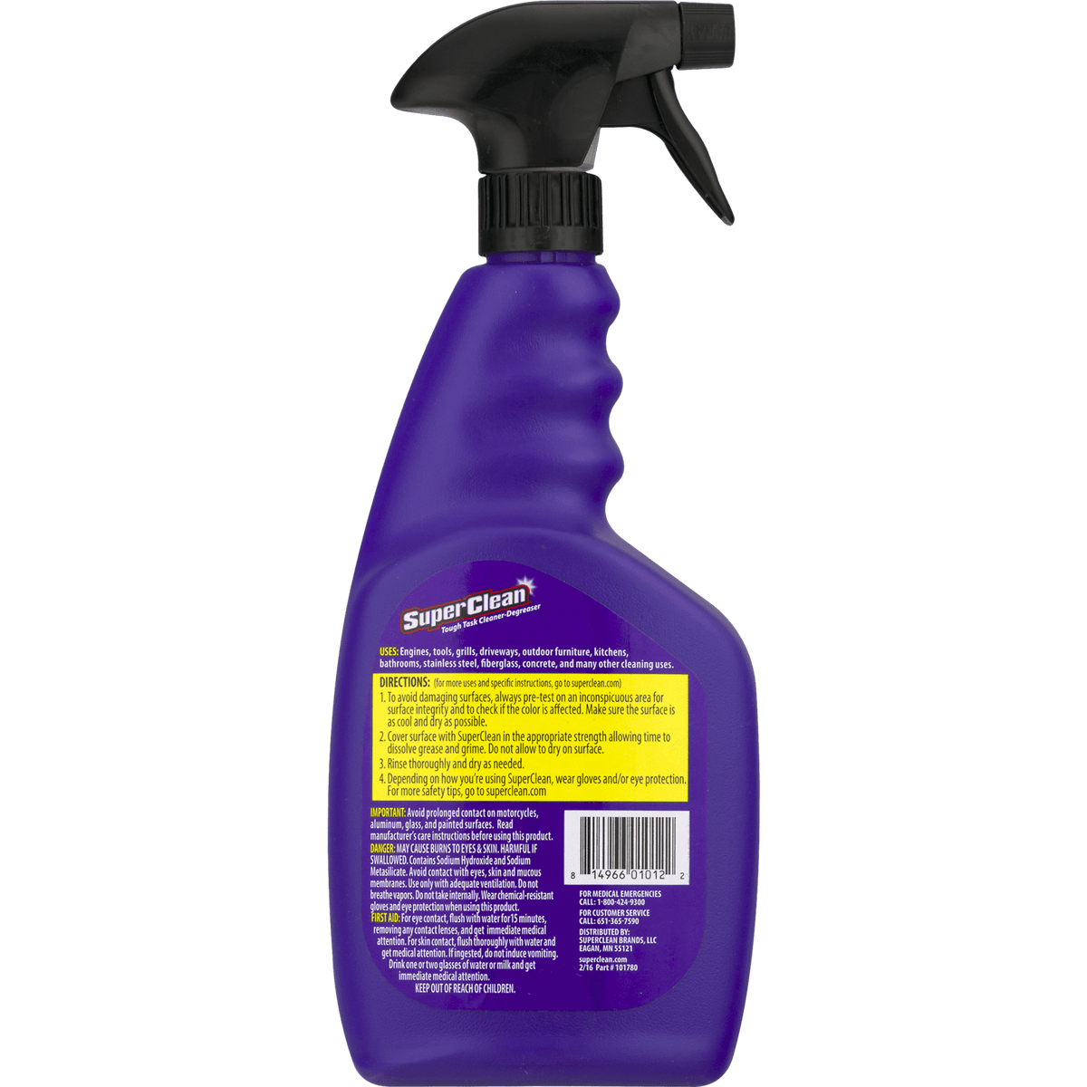 (2 pack) Super Clean Tough Task Cleaner-Degreaser, 32oz