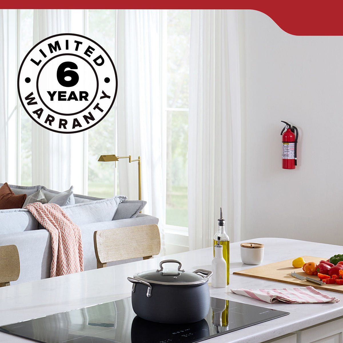 Kidde Multipurpose Fire Extinguisher for Home, Residential 3A40BC