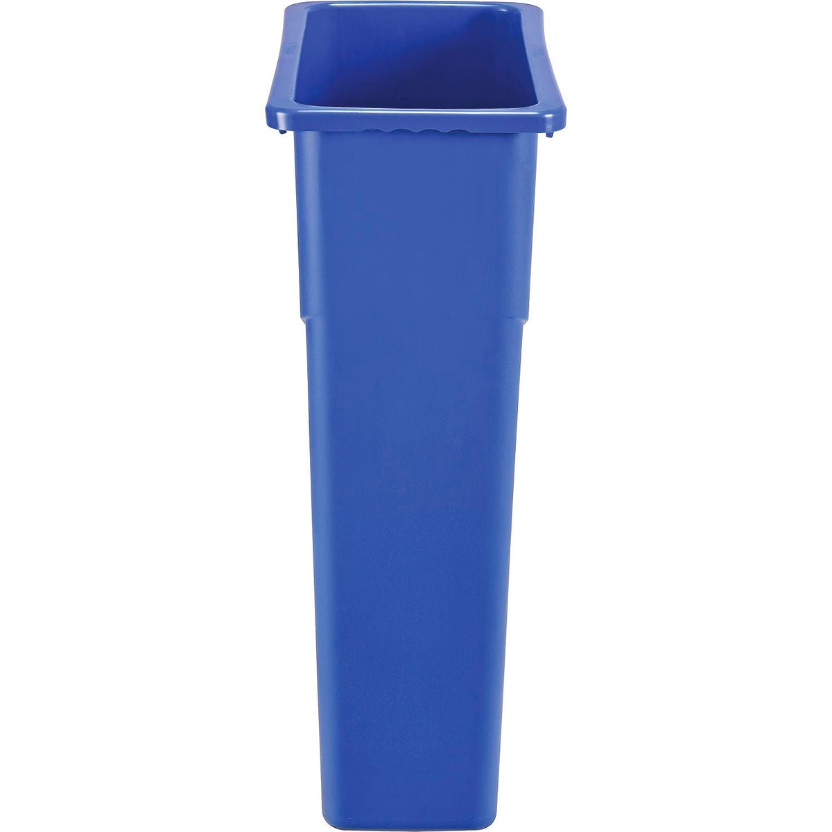 Global Industrial Slim Trash Container, 23 Gallon, Blue