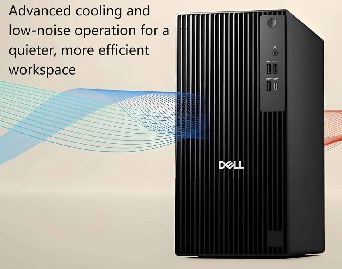 Dell 2026 Pro Desktop Computers Tower PC for Home & Business, Copilot AI, 14th Gen i3-14100 Processor, 16GB DDR5 RAM, 512GB PCIe SSD, Wi-Fi 6, Bluetooth 5.3, DisplayPort, HDMI, USB-C, Windows 11 Pro