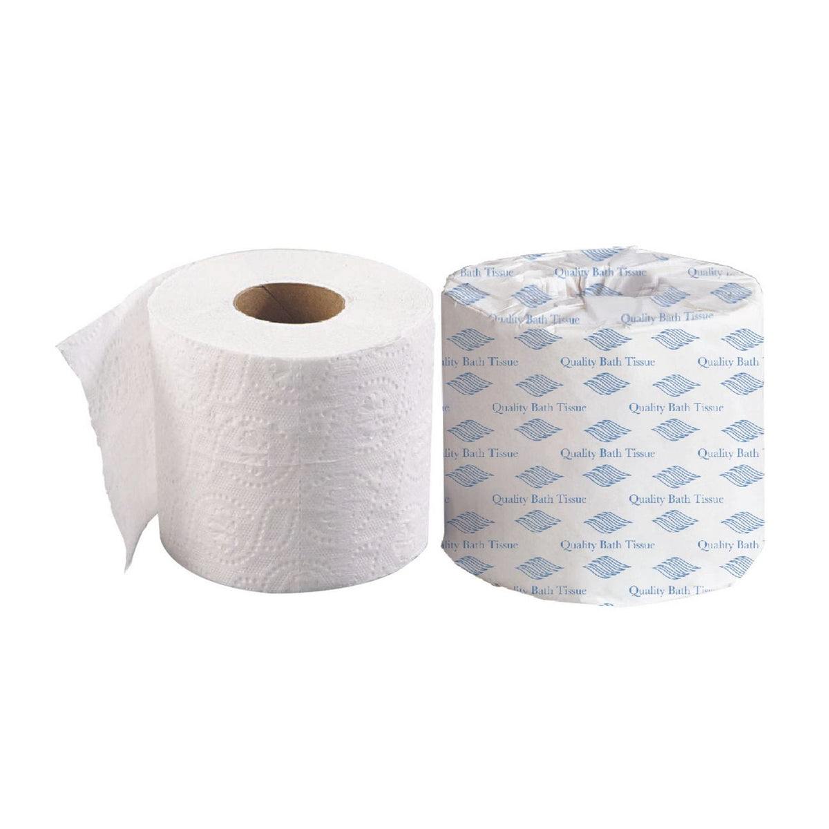 GEN Standard Bath Tissue, White, 2-Ply, 4 x 3, 500 Sheets/Roll, 96 Rolls/Carton