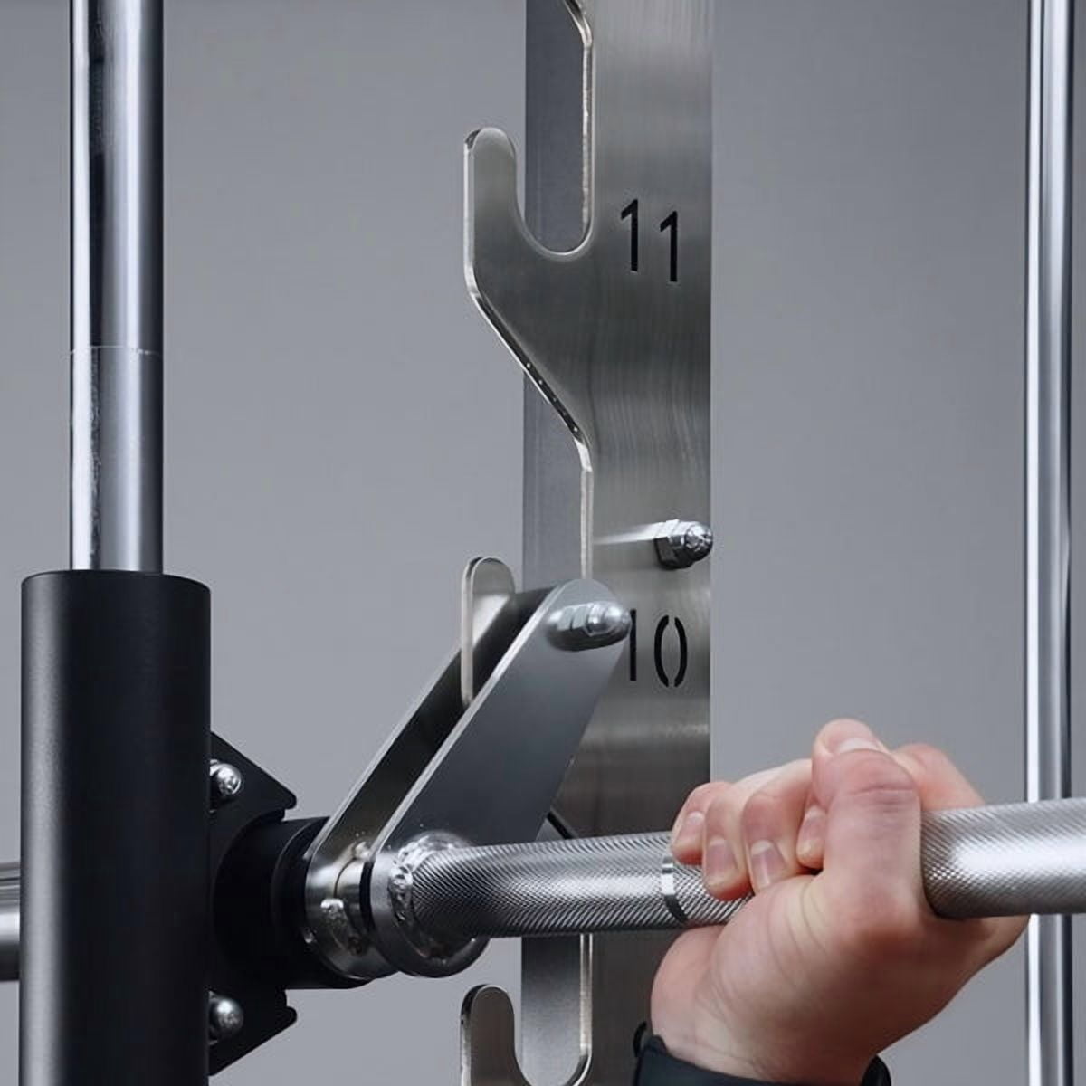 Mikolo Anubis-2.0 Smith Machine with Weight Stack, 3“×3” All-in-One Power Cage with LAT Pulldown & Cable Crossover, 3200LBS Multi-Function Trainer with Aluminum Pulley System for Fitness Home Gym