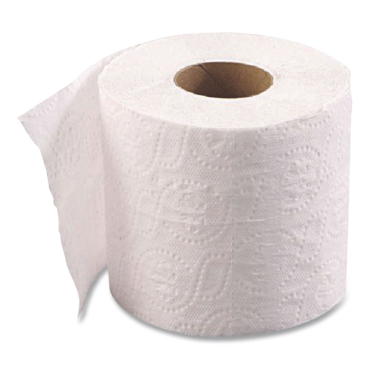 GEN Standard Toilet Paper, 2-Ply, White, 400 Sheets per Roll, 96 Rolls Carton