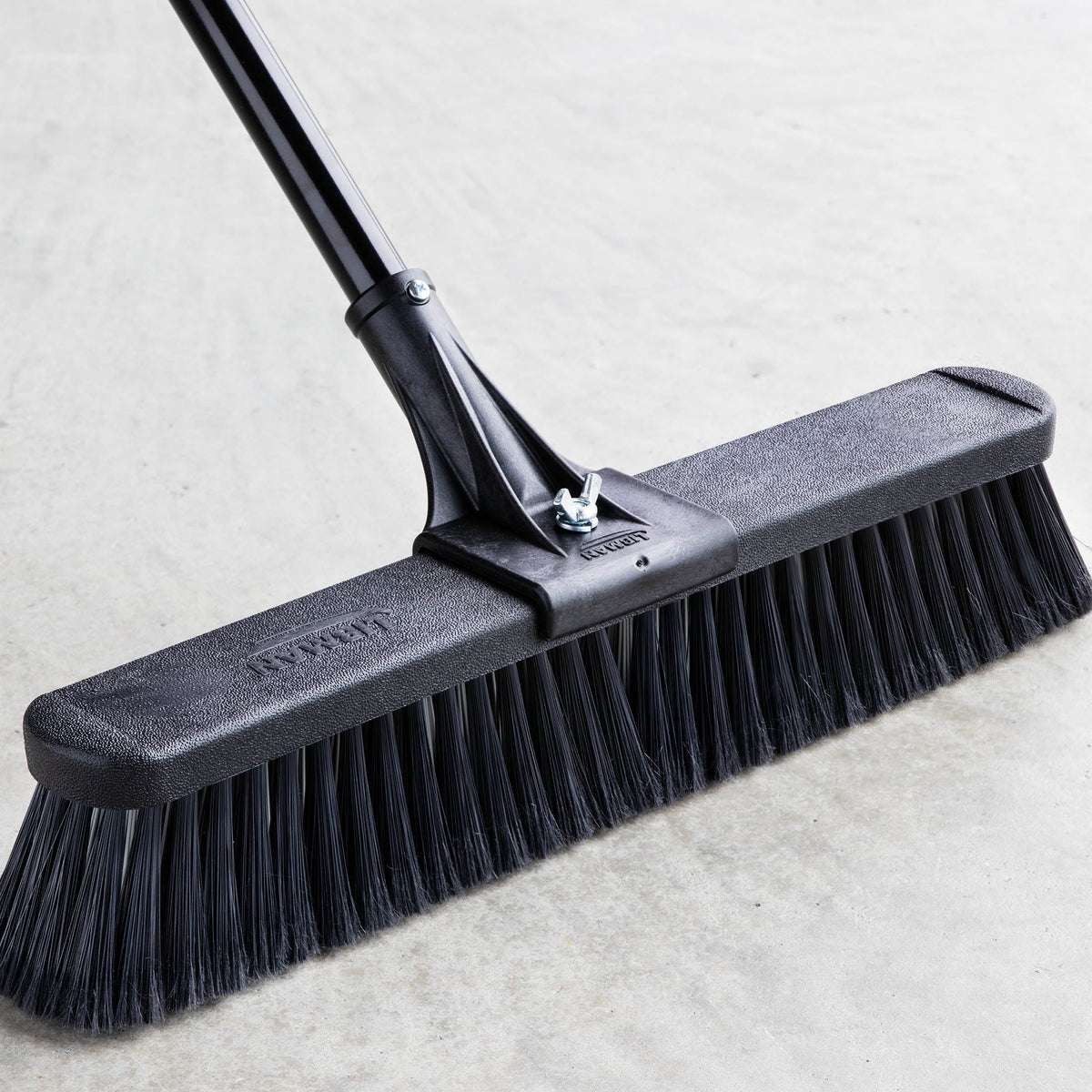Libman 18" High Power Multi-Surface Push Broom with Steel Handle