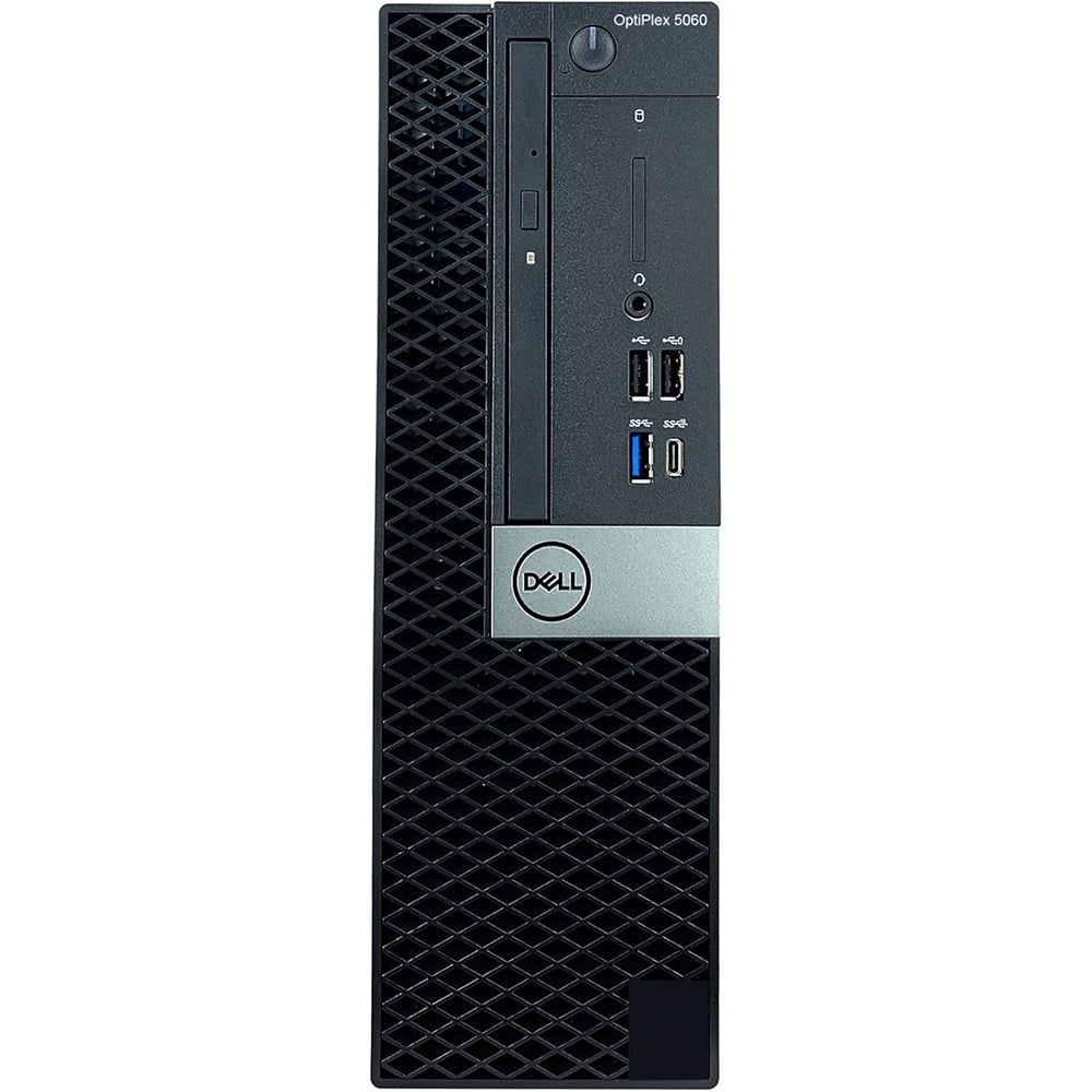 Dell OptiPlex 5060 Windows 11 Pro Desktop Computer | Core i5 Processor | 16GB RAM | 256GB SSD | 24" LCD | Home or Office PC