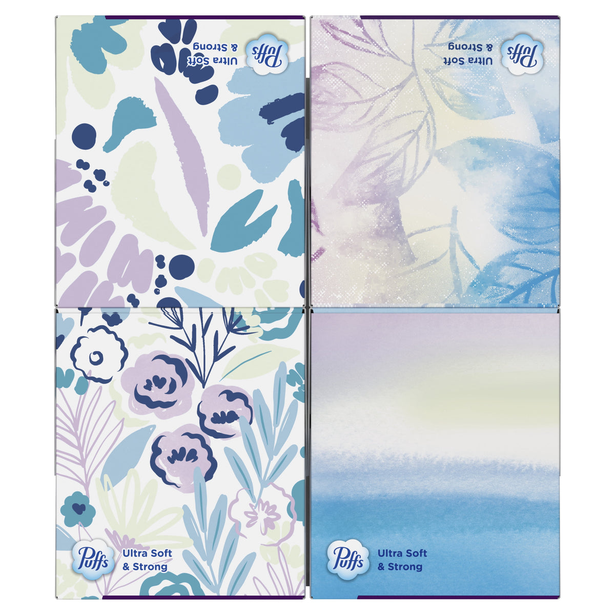 Puffs Ultra Soft Facial Tissues, 4 Count
