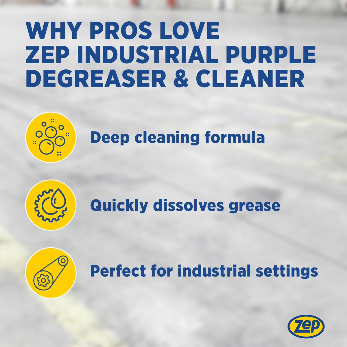 (4 pack) Zep Industrial Purple Cleaner And Degreaser Concentrate - 32 oz. (Case of 4) R423104 - Powerful Deep Cleaner For aGarages, Engines, and Concrete