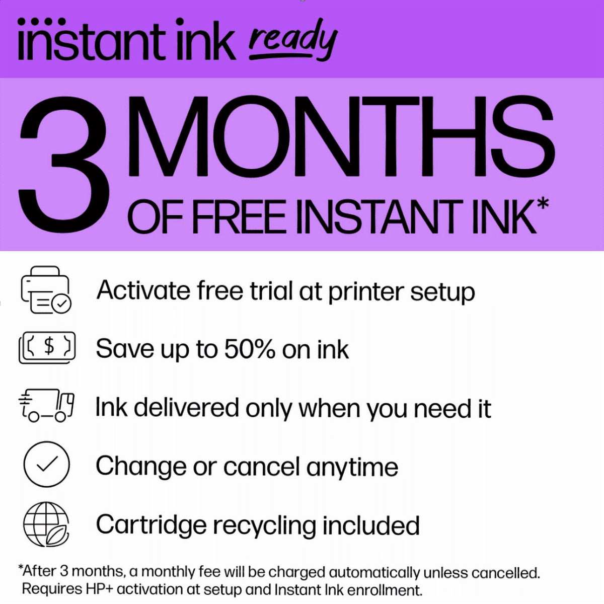 HP OfficeJet Pro 8135 Wireless All-in-One Color Inkjet Printer, print, scan, copy, fax, ADF, Duplex printing, 3 months of free Instant Ink, AI-Capable