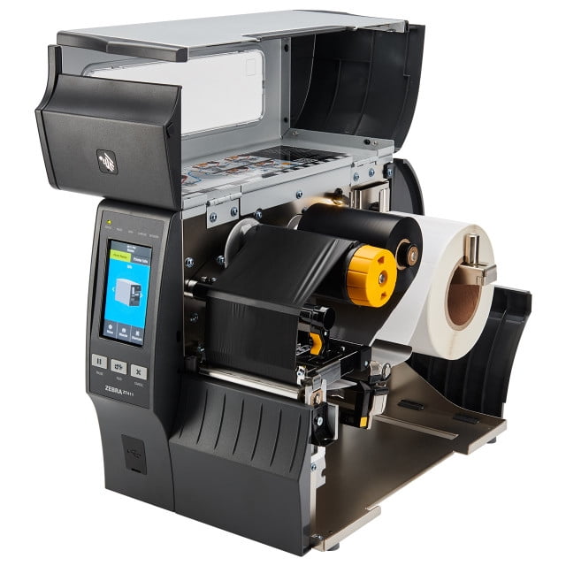 Restored Zebra ZT411 Industrial Thermal Transfer / Direct Thermal Label Printer – 203 DPI, 4-inch Print Width, USB, Serial, Ethernet, Bluetooth – ZT41142-T010000Z (Refurbished)