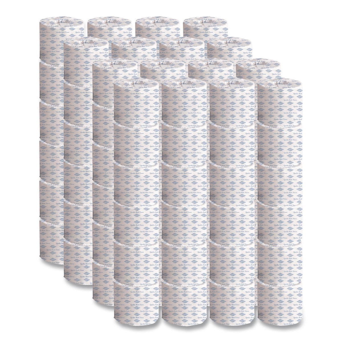 GEN Standard Toilet Paper, 2-Ply, White, 400 Sheets per Roll, 96 Rolls Carton