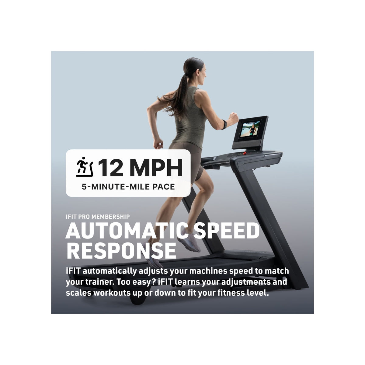 NordicTrack Commercial 1250: Folding Treadmill with Incline & Decline, 10" Smart HD Touchscreen, Bluetooth, Premium Features, iFIT Membership Required for Interactive Workouts, Streaming & More