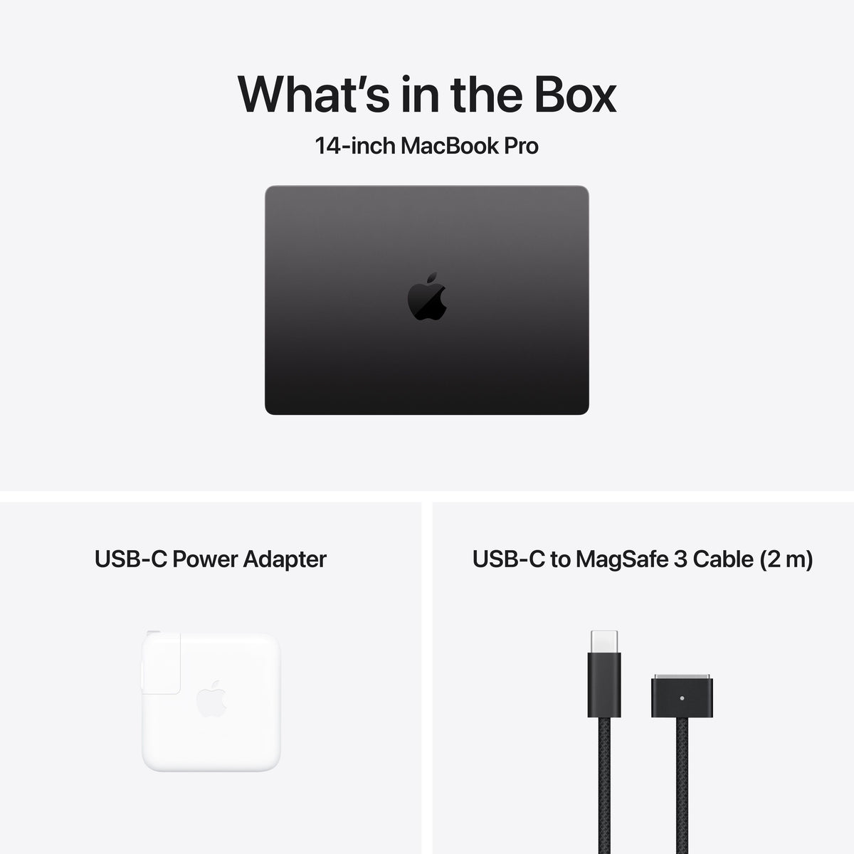 Apple 14-inch MacBook Pro with M5 chip chip with 10 core CPU and 10 core GPU, 16GB, 1TB SSD - Space Black